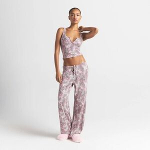 SKIMS Bloom Multi Animal Print PJ Bottoms